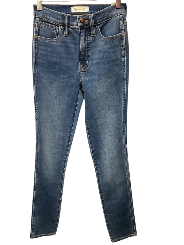 Jeans Skinny By Madewell In Blue Denim, Size: 0 Confident Women's High - fashion Confident Women's High - fashion Jeans Skinny By Madewell In Blue Denim, Size: 0 Confident Women's High - fashion Confident Women's High - fashion