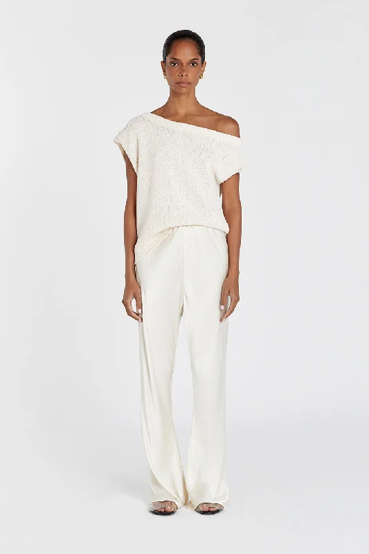 KERRY NATURAL ASYM KNIT TOP Relaxed Women's  Relaxed Women's 