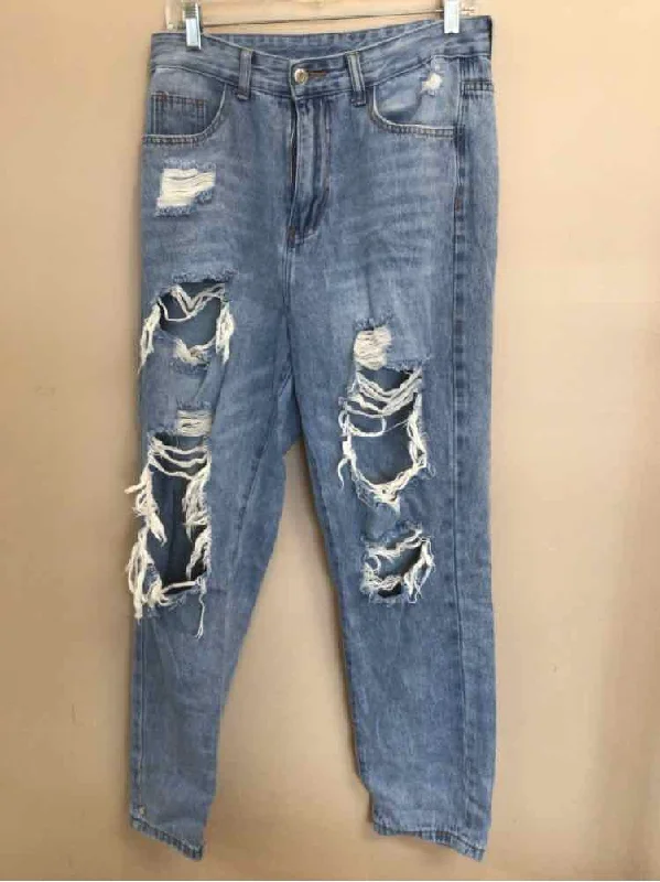 SHEIN SIZE MEDIUM Ladies JEANS Monochromatic Office Style Monochromatic Office Style SHEIN SIZE MEDIUM Ladies JEANS Monochromatic Office Style Monochromatic Office Style