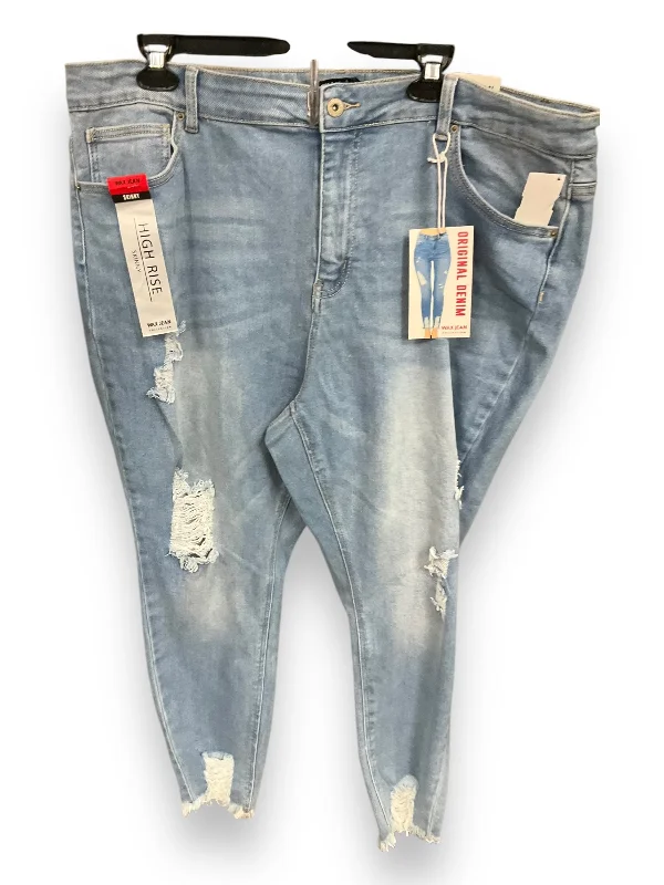 Jeans Skinny By Clothes Mentor In Blue Denim, Size: 22 Stylish Women's Tropical Stylish Women's Tropical Jeans Skinny By Clothes Mentor In Blue Denim, Size: 22 Stylish Women's Tropical Stylish Women's Tropical