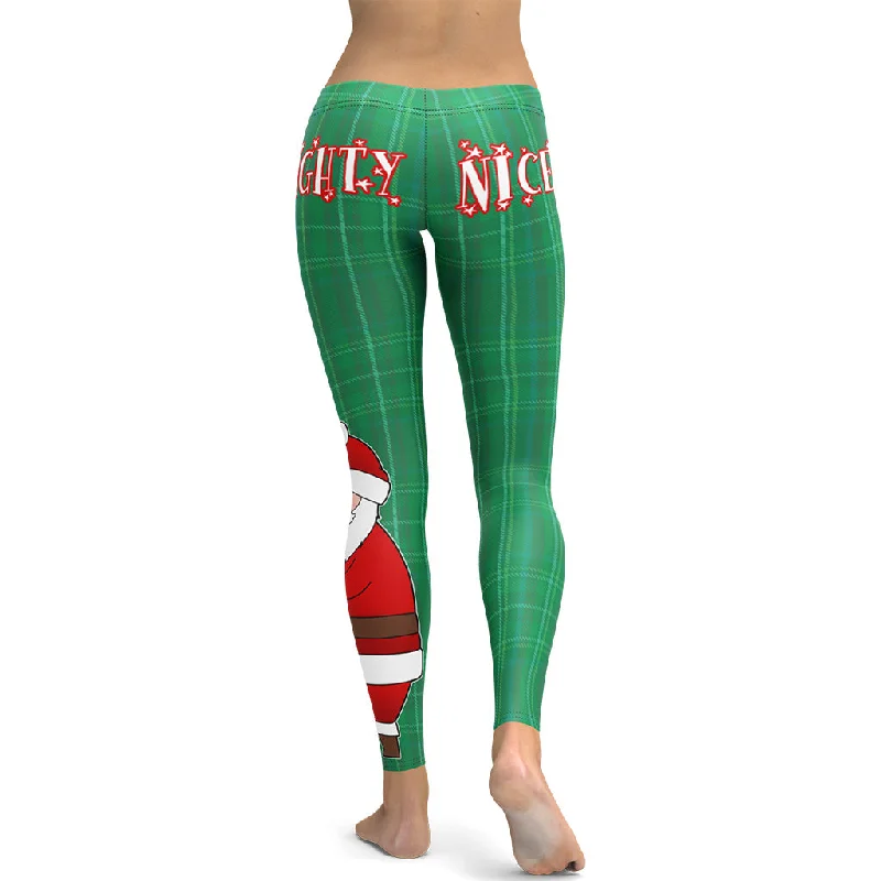 Naughty or Nice Leggings Confident Women's Power Confident Women's Power