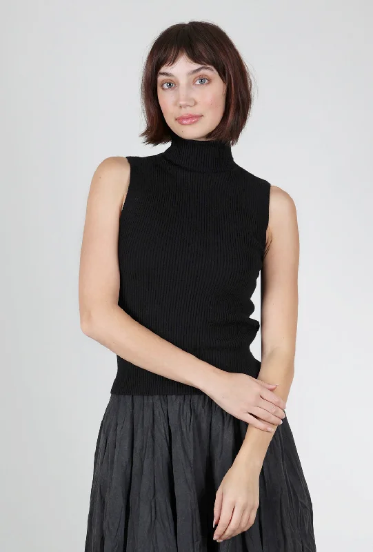 Jennifer S/L Ribbed Mockneck, Black Sophisticated Women's Tailored Sophisticated Women's Tailored Jennifer S/L Ribbed Mockneck, Black Sophisticated Women's Tailored Sophisticated Women's Tailored