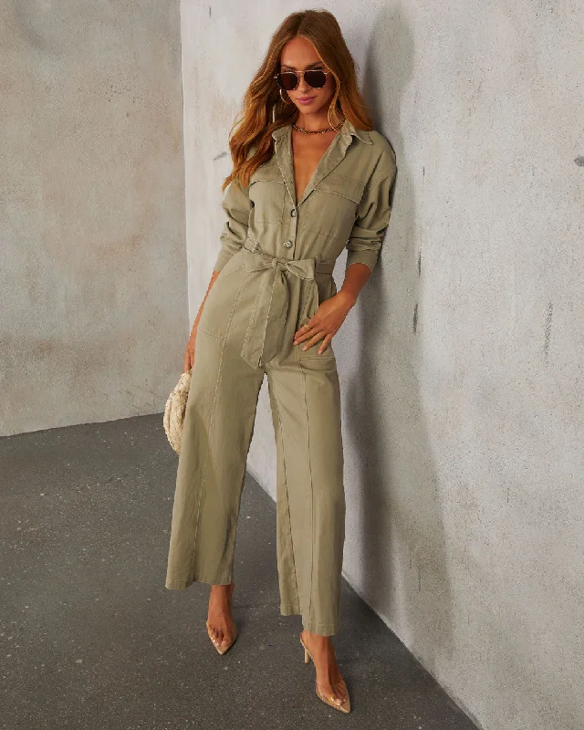 About Face Utility Waist Tie Jumpsuit Luxurious Women's High - end Luxurious Women's High - end About Face Utility Waist Tie Jumpsuit Luxurious Women's High - end Luxurious Women's High - end