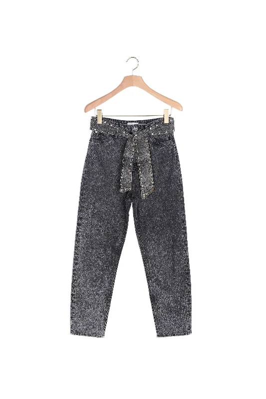 Jean neige avec ceinture ornée de studs Cozy Women's Sherpa - lined Cozy Women's Sherpa - lined