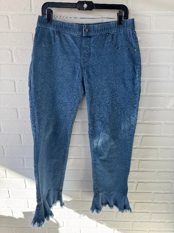 Jeans Straight By ZEZA B In Blue Denim, Size: 12 Vintage Women's 1970S  Vintage Women's 1970S 