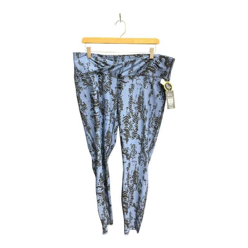 Athletic Leggings By Athletic Works In Multi-colored, Size: 3x Luxurious Women's High -  end Luxurious Women's High -  end