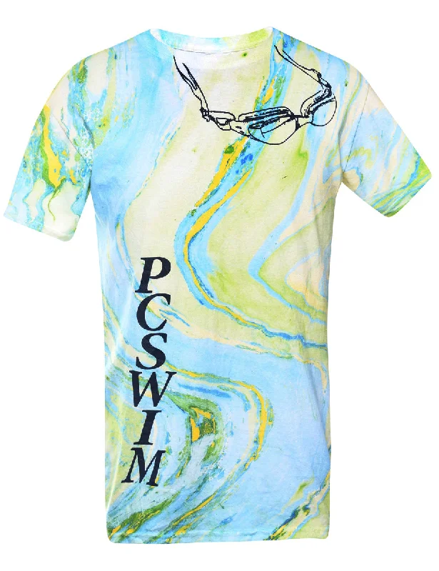 PCSWIM Printed T-shirt - XS Practical Women's Quick - dry Practical Women's Quick - dry PCSWIM Printed T-shirt - XS Practical Women's Quick - dry Practical Women's Quick - dry