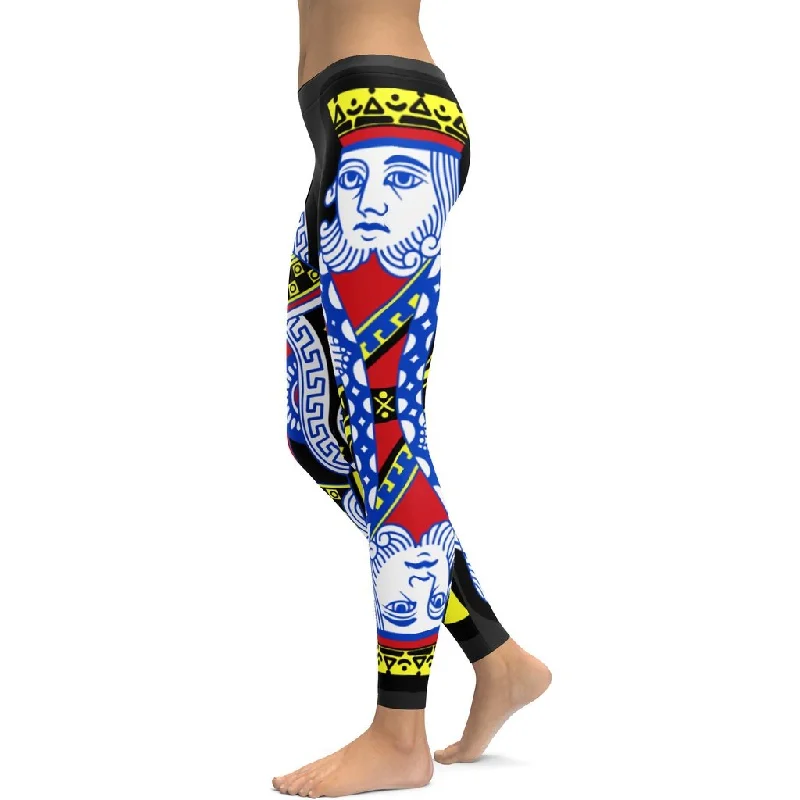 Playing Cards Leggings Gym Gym