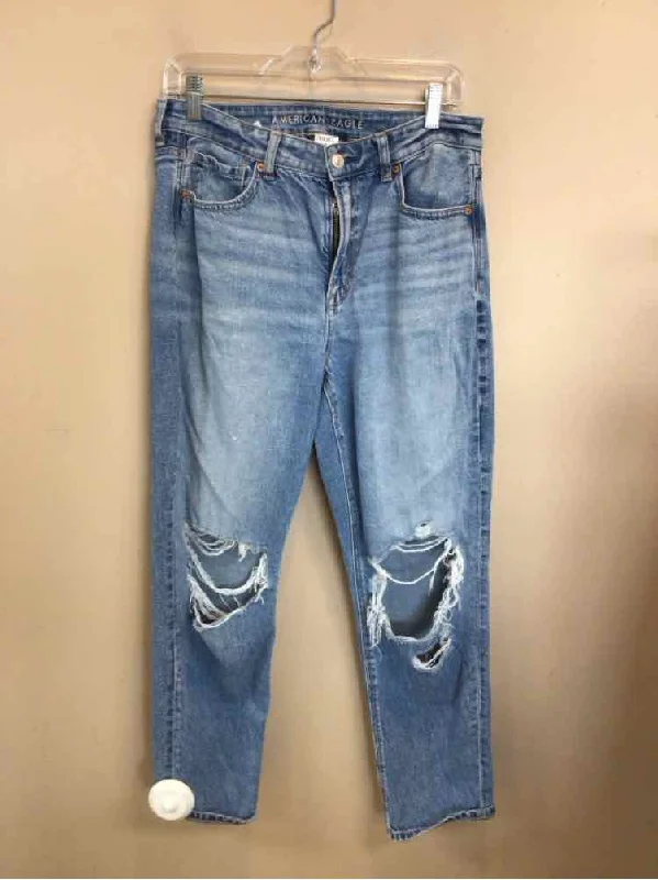 AMERICAN EAGLE SIZE 8 Ladies JEANS Unique Women's Upcycled Unique Women's Upcycled