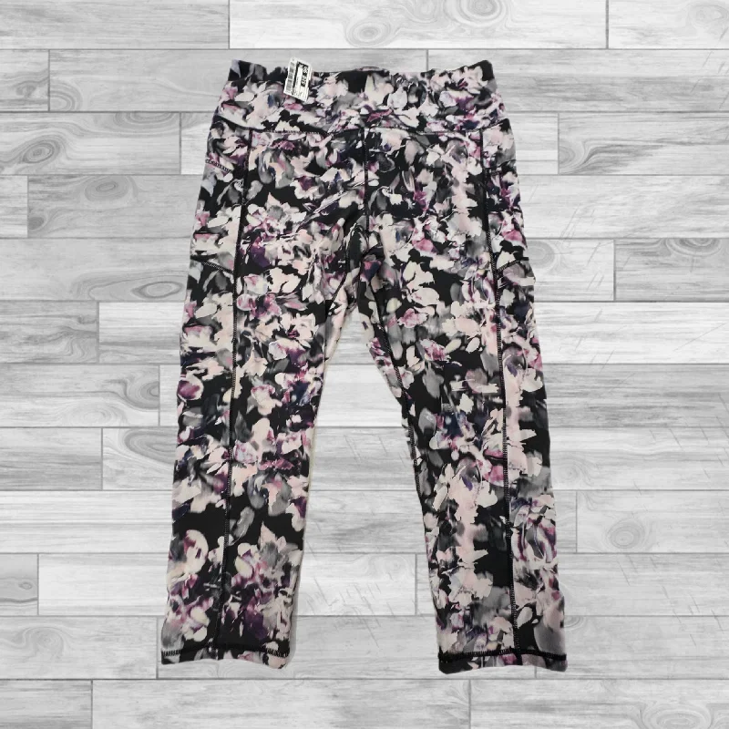Athletic Leggings By Gaiam In Multi-colored, Size: Xl Contemporary  Contemporary 