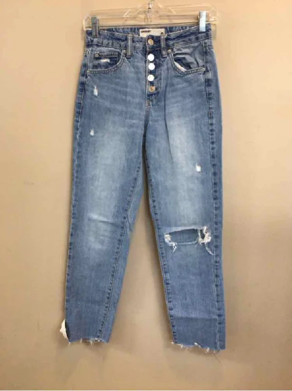 GARAGE SIZE 0 Ladies JEANS Preppy Women's College Preppy Women's College