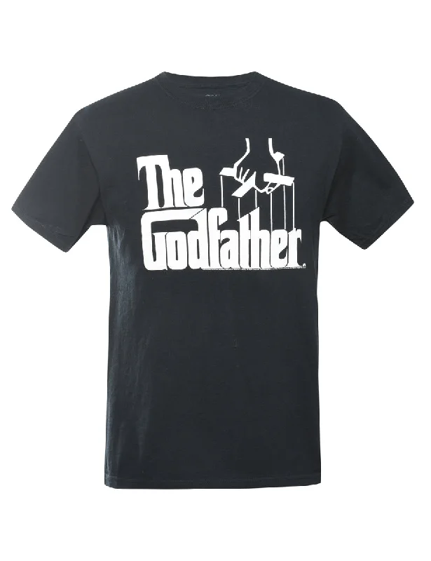 The God Father Printed T-shirt - M Country Country