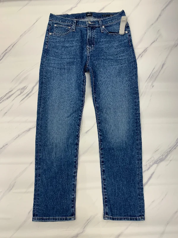 Jeans Cropped By Edwin In Blue, Size: 2 Luxurious Women's High -  end Luxurious Women's High -  end