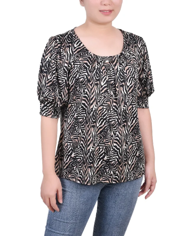 Black Taupe Zebra