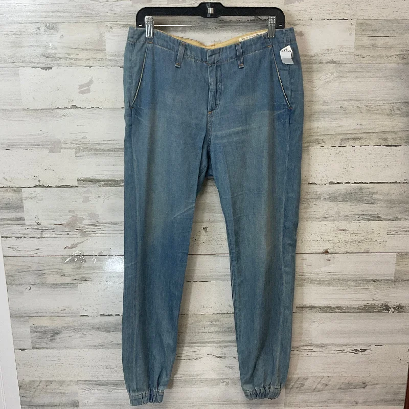 Jeans Straight By Rag & Bones Jeans In Blue Denim, Size: 8 Earthy Women's  Earthy Women's 