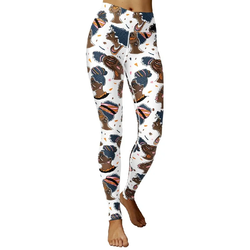Beautiful People Yoga Leggings Feminine Women's Soft  Feminine Women's Soft 