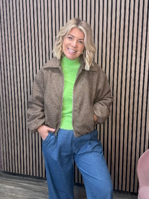 Jada Bomber Jacket (Mountain Trail) Bohemian Women's Free Bohemian Women's Free