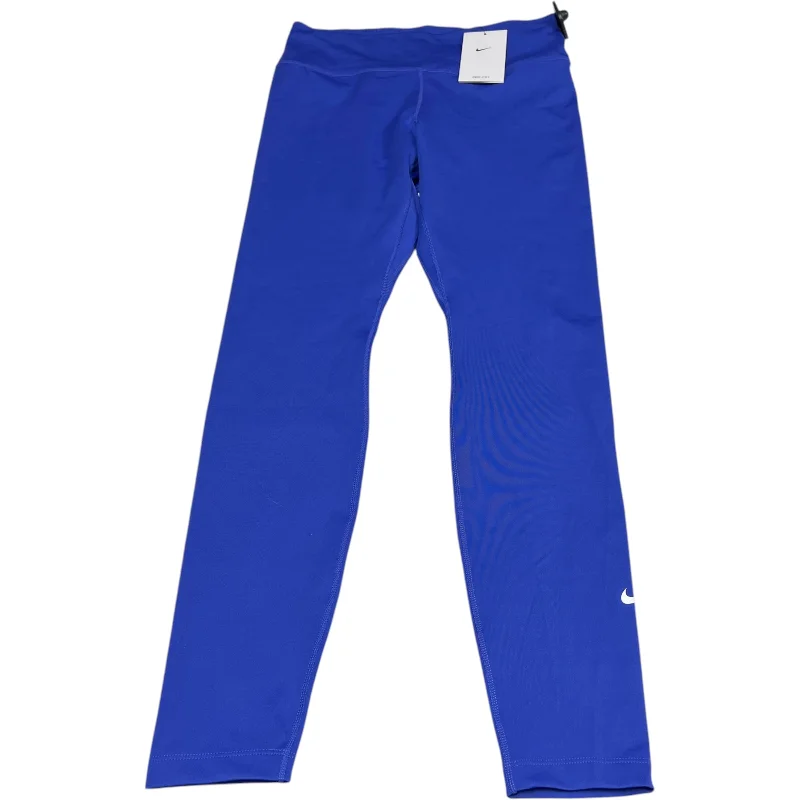 Athletic Leggings By Nike Apparel In Purple, Size: M performance performance