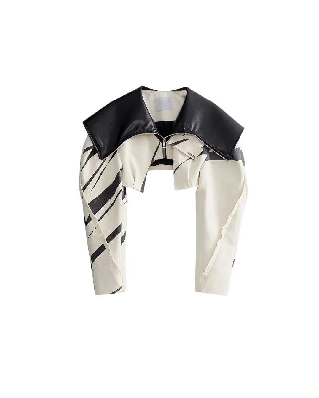 Edge Appeal Crop jacket Feminine Women's Style  Feminine Women's Style 