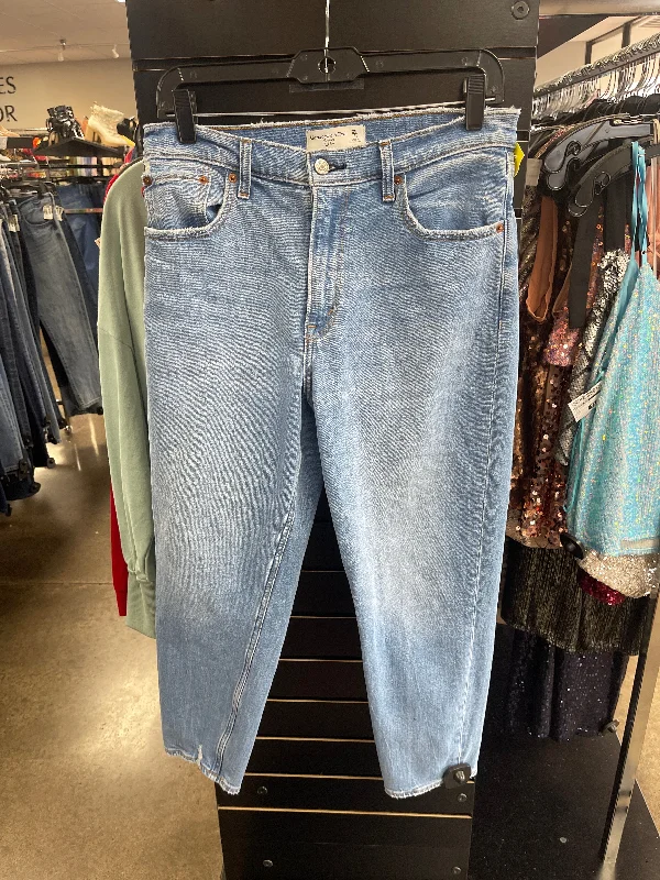 Jeans Straight By Abercrombie And Fitch In Blue Denim, Size: 6 Dynamic Women's High - energy Dynamic Women's High - energy Jeans Straight By Abercrombie And Fitch In Blue Denim, Size: 6 Dynamic Women's High - energy Dynamic Women's High - energy