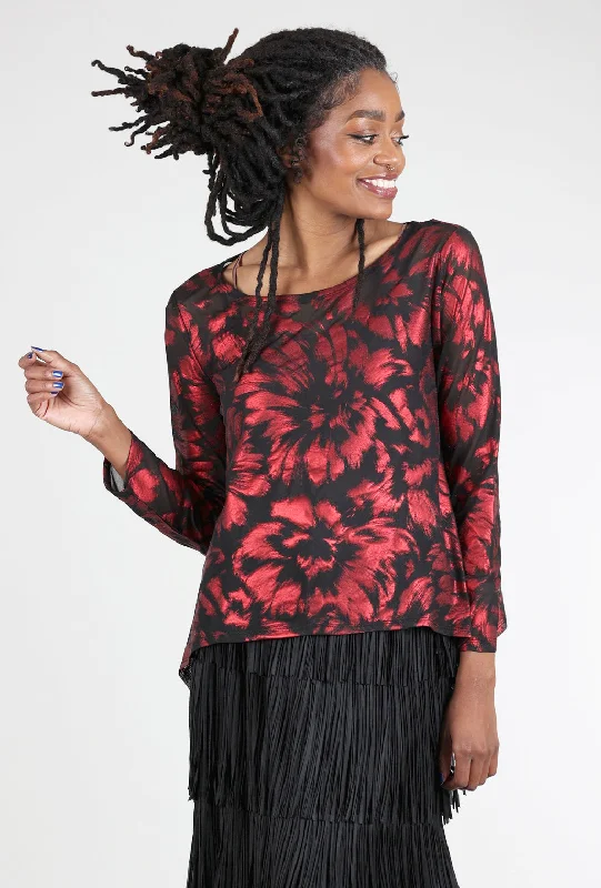 Mila Topper, Fire Relaxed Women's  Relaxed Women's 