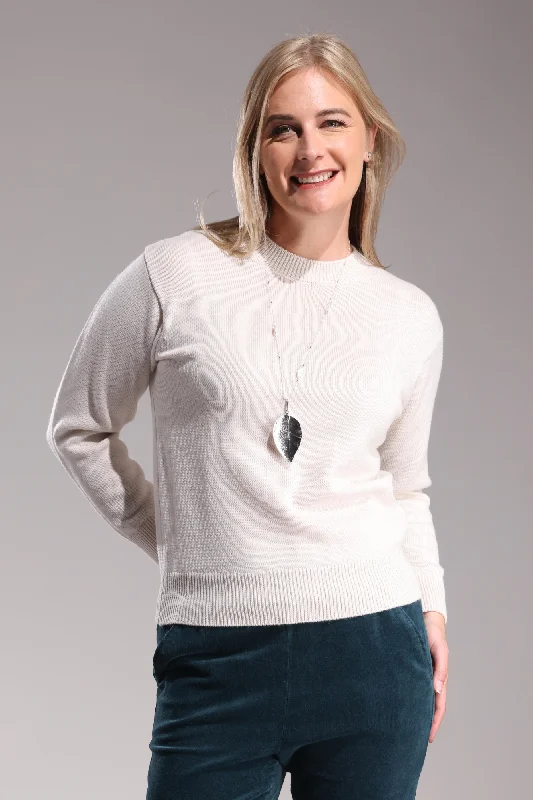 Classic look Jersey in Wool Blend | PARCHMENT | 6841ZZ Cozy Women's Sherpa - lined Cozy Women's Sherpa - lined Classic look Jersey in Wool Blend | PARCHMENT | 6841ZZ Cozy Women's Sherpa - lined Cozy Women's Sherpa - lined
