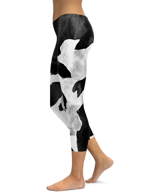 Cow Skin Capris Stylish Women's Tropical  Stylish Women's Tropical 