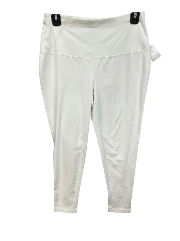 Athletic Leggings Capris By Zenergy By Chicos In White, Size: S Cozy Women's Winter Cozy Women's Winter Athletic Leggings Capris By Zenergy By Chicos In White, Size: S Cozy Women's Winter Cozy Women's Winter