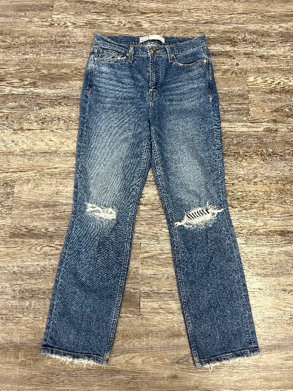 Jeans Designer By Ayr In Blue Denim, Size: 4 Contemporary  Contemporary 