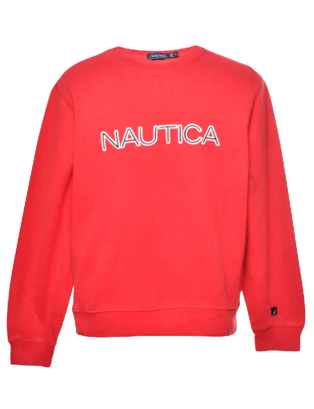 Nautica Printed Sweatshirt - M Artistic Women's Avant -  Artistic Women's Avant - 