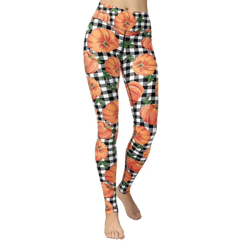 Thanksgiving Pumpkins Yoga Leggings Women Women