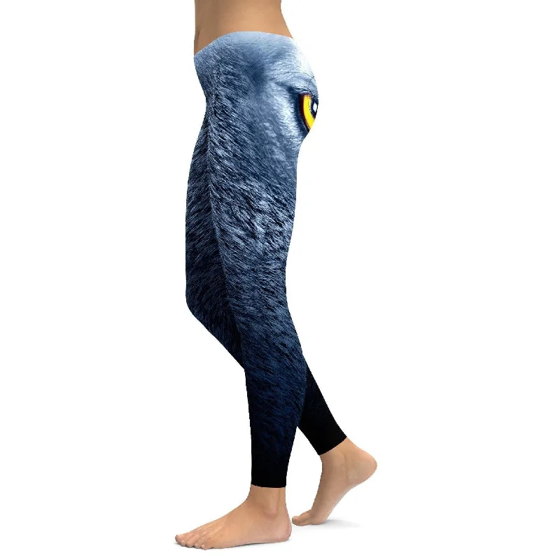 Wolf Eyes Leggings Sporty Women's Athleisure  Sporty Women's Athleisure 