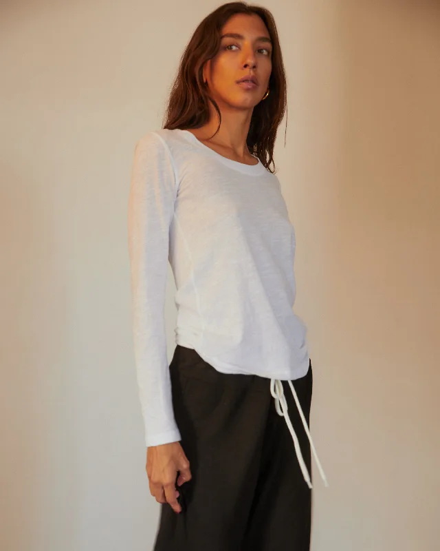 Textured Tri-Blend Fitted Long Sleeve Crew Sharp Women's Italian Sharp Women's Italian Textured Tri-Blend Fitted Long Sleeve Crew Sharp Women's Italian Sharp Women's Italian