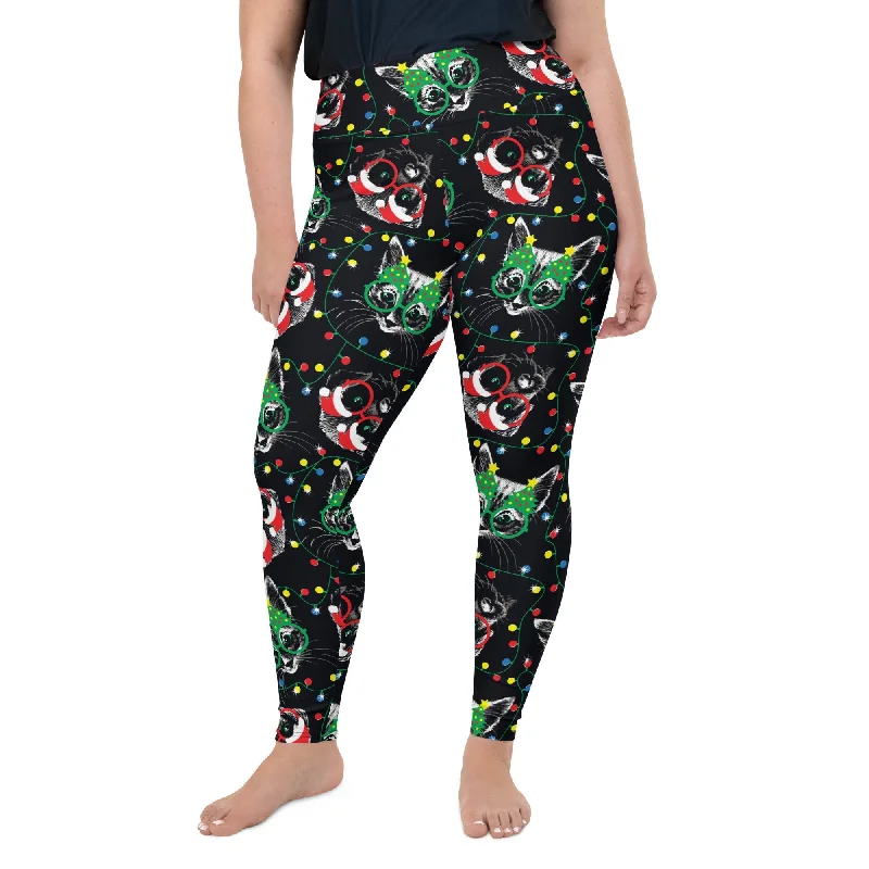 Christmas Lights & Cats Plus Size Leggings Dapper Women's Bow - adorned Dapper Women's Bow - adorned Christmas Lights & Cats Plus Size Leggings Dapper Women's Bow - adorned Dapper Women's Bow - adorned