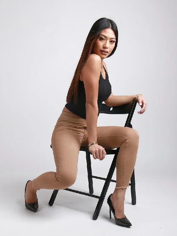Pantalon taupe 2 poches Practical Women's Quick - dry Practical Women's Quick - dry