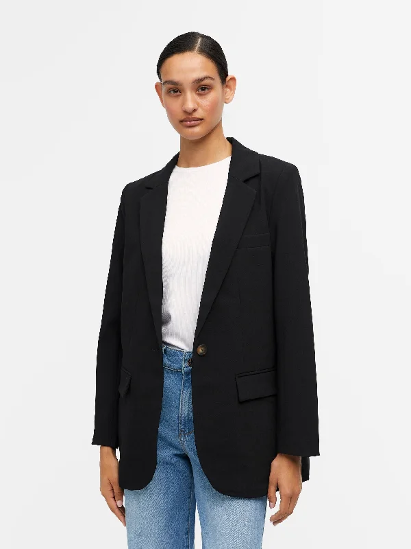 Sigrid Blazer (Black) Monochromatic All - in - one Monochromatic All - in - one