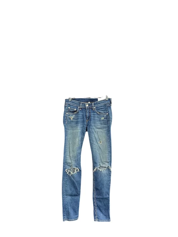 Jeans Skinny By Rag And Bone In Blue Denim, Size: Xs Youthful Women's Pop Youthful Women's Pop Jeans Skinny By Rag And Bone In Blue Denim, Size: Xs Youthful Women's Pop Youthful Women's Pop