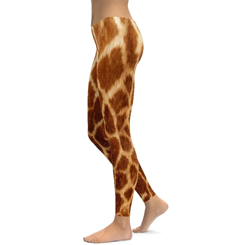 Giraffe Skin Leggings Earthy Women's Hemp - based Earthy Women's Hemp - based