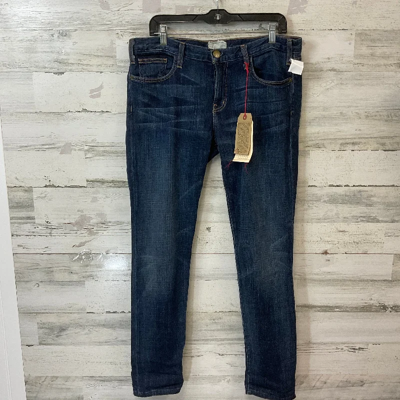 Jeans Straight By Current/elliott In Blue Denim, Size: 10 Sophisticated Women's Sophisticated Women's Jeans Straight By Current/elliott In Blue Denim, Size: 10 Sophisticated Women's Sophisticated Women's