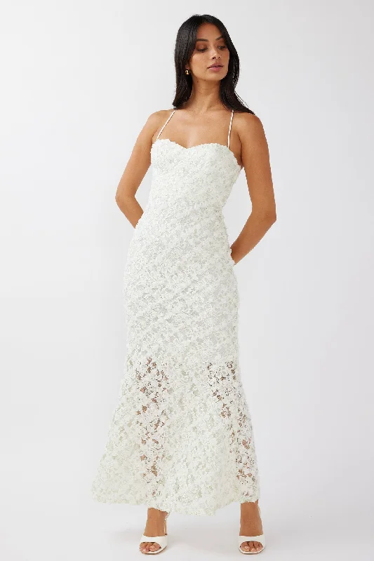 New Beginnings Sweetheart Neckline Lace Dress Mint Refined Women's  Refined Women's 