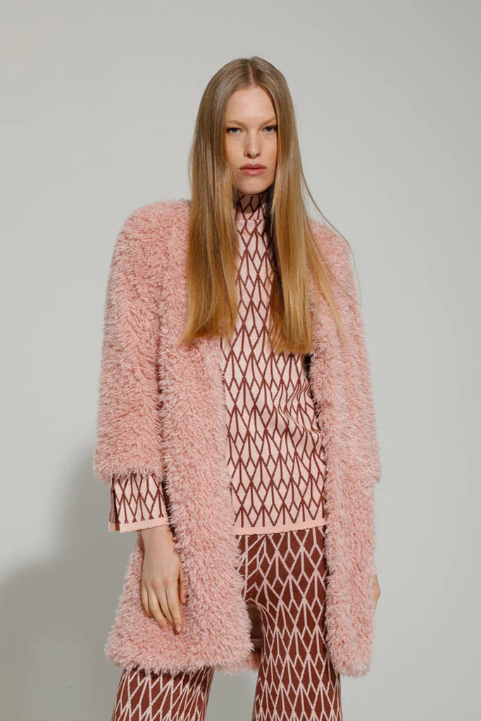 CONNERY COAT (CAMEO ROSE) Dapper Women's Bow - adorned Dapper Women's Bow - adorned CONNERY COAT (CAMEO ROSE) Dapper Women's Bow - adorned Dapper Women's Bow - adorned