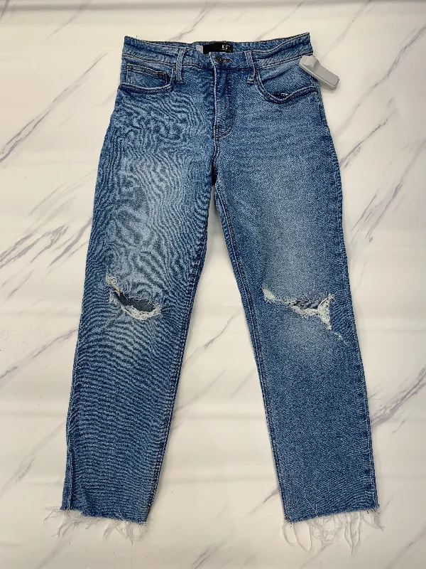 Jeans Boyfriend By Kut In Blue, Size: 4 Earthy Women's  Earthy Women's 