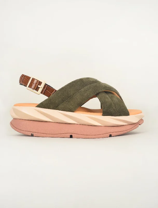 Mellow Me, Moss Suede Hip Women's Urban Hip Women's Urban