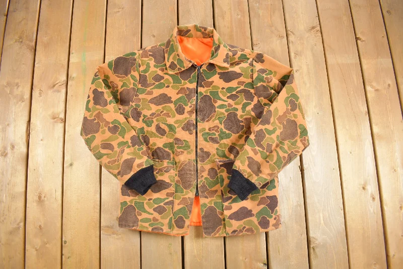 Vintage 1970s Reversible Hi Vis Duck Camo Puffer Jacket Practical Women's Quick - dry Practical Women's Quick - dry Vintage 1970s Reversible Hi Vis Duck Camo Puffer Jacket Practical Women's Quick - dry Practical Women's Quick - dry