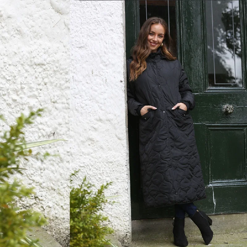 Catriona Coat (Black) Casual Women's Japanese  Casual Women's Japanese 