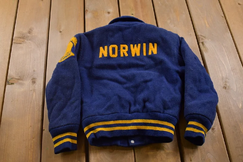 Vintage 1990s Norwin Knights Youth Size Varsity Jacket Dapper Women's Bow - adorned Dapper Women's Bow - adorned Vintage 1990s Norwin Knights Youth Size Varsity Jacket Dapper Women's Bow - adorned Dapper Women's Bow - adorned