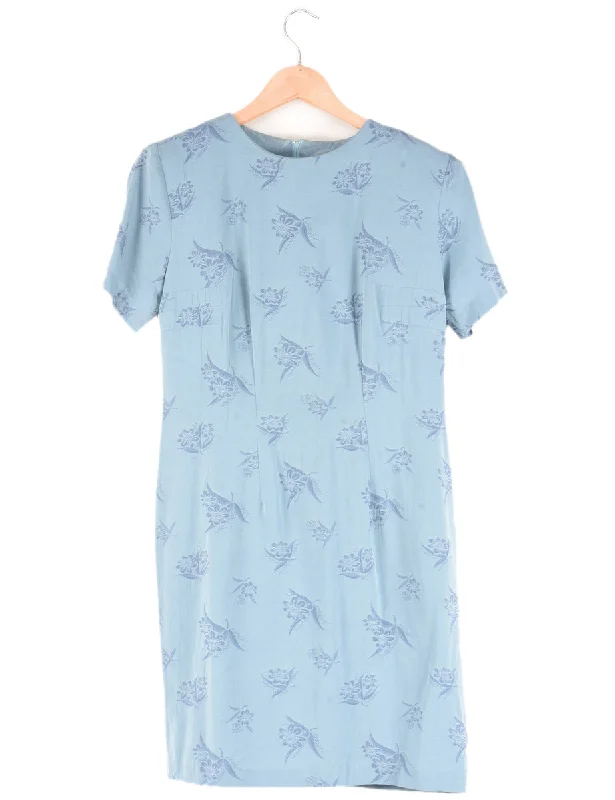 Floral Pattern Dress - M Dapper Women's 1920S Dapper Women's 1920S