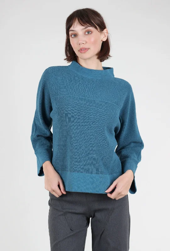 Microthermal Knit Dolman Funnel Sweater, Ocean Practical Women's Quick - dry Practical Women's Quick - dry Microthermal Knit Dolman Funnel Sweater, Ocean Practical Women's Quick - dry Practical Women's Quick - dry