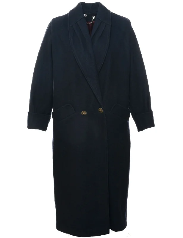 Double Breasted Wool Coat - L Modern Women's  Modern Women's 