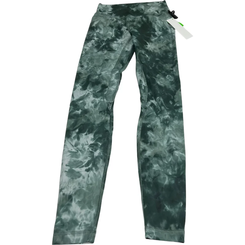 Athletic Leggings By Lululemon In Green, Size: S Sleek Women's Metallic Sleek Women's Metallic Athletic Leggings By Lululemon In Green, Size: S Sleek Women's Metallic Sleek Women's Metallic